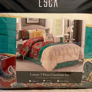 7 piece comforter set